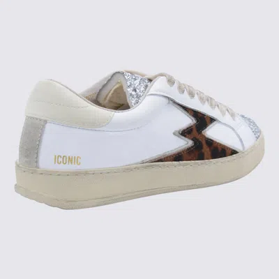 Moaconcept Sneakers White Leopard In White