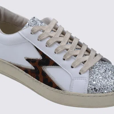 Moaconcept Sneakers White Leopard In White