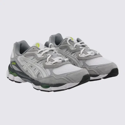 Asics Sneakers With Contrast Panels And Mesh Upper In Multi