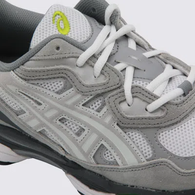 Asics Sneakers With Contrast Panels And Mesh Upper In Multi