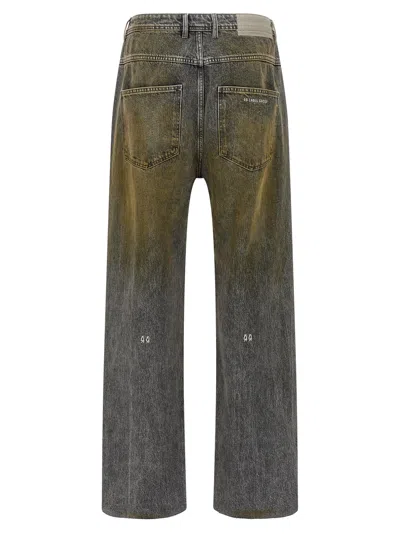 44 Label Soil Jeans Green In Gray