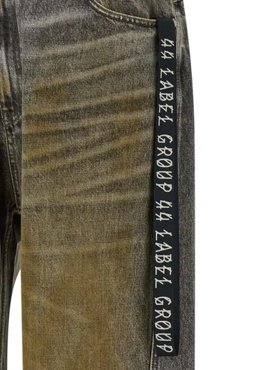 44 Label Soil Jeans Green In Gray