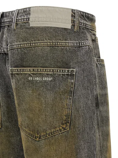 44 Label Soil Jeans Green In Gray