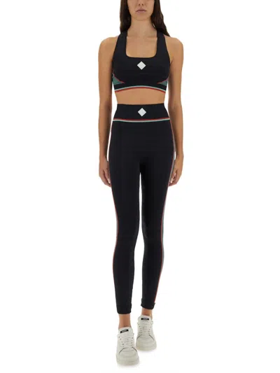 Casablanca Women Sports Leggings In Black