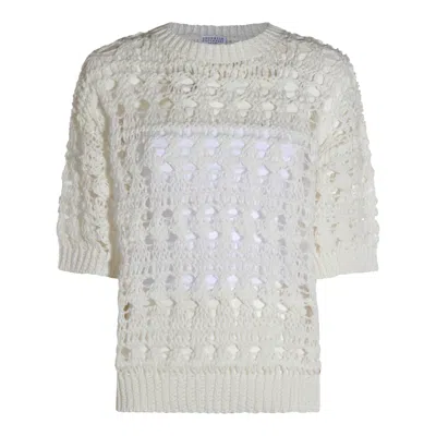 Brunello Cucinelli Sweaters In White