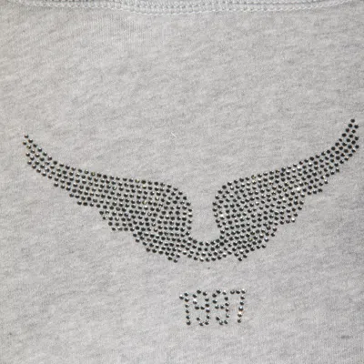 Zadig & Voltaire Sweaters Blacks And Greys In Gray
