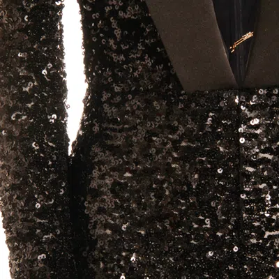Elisabetta Franchi Sweaters Blacks And Greys In Black