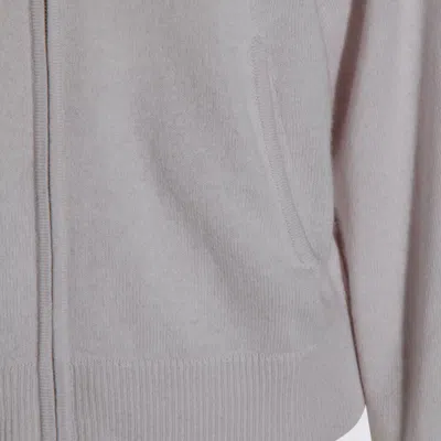 Allude Sweaters Blacks And Greys In Gray