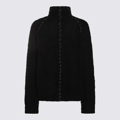 Thom Krom Braided-detail Sweater In Black