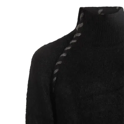 Thom Krom Alpaca Blend Sweater In Black