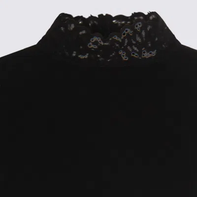 Twinset Sweaters Blacks And Greys In Black