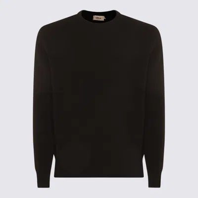Altea Crew-neck Long-sleeve Sweater In Black