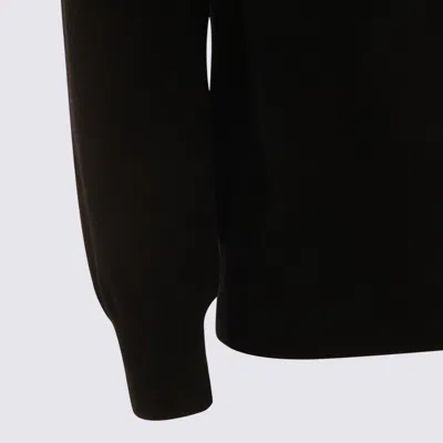 Altea Crew-neck Long-sleeve Sweater In Black