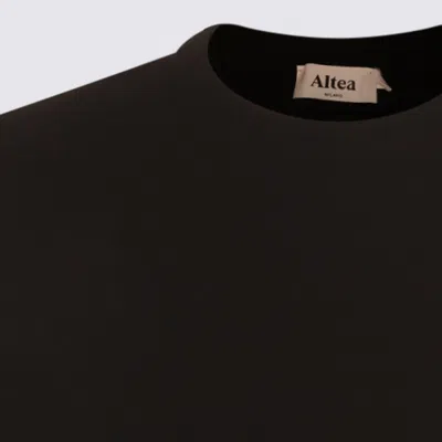 Altea Crew-neck Long-sleeve Sweater In Black