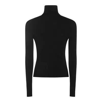 Courrèges Midnight Blue Wool Sweater In Blue