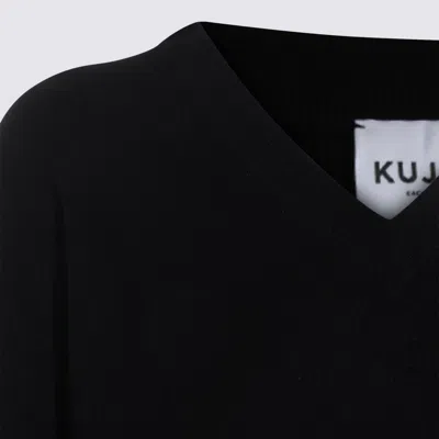 Kujiten Sweaters Blacks And Greys In Black