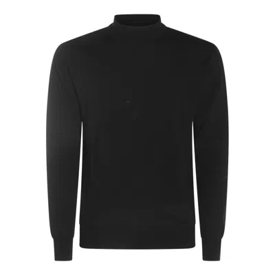 Altea Sweaters Blue And Green In Black