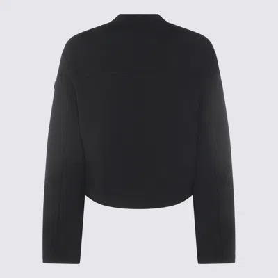 Moncler Genius Edward Enninful Sweaters Blacks And Greys In Black