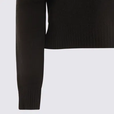 Kujiten Sweaters Blacks And Greys In Brown