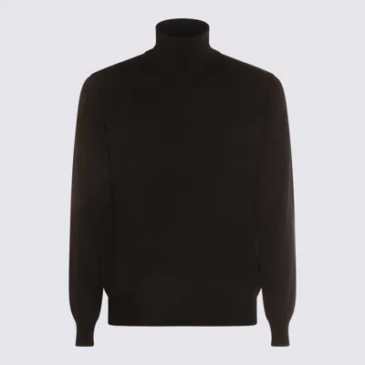 Altea Turtleneck Extrafine Merino Wool Sweater In Black