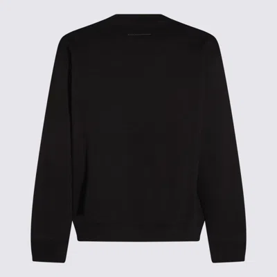 Mm6 Maison Margiela Sweaters Blacks And Greys In Black