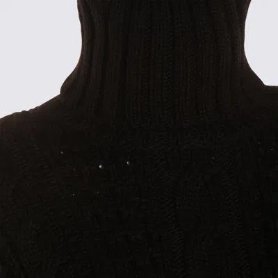 Moncler Genius Edward Enninful Sweaters Blacks And Greys In Black