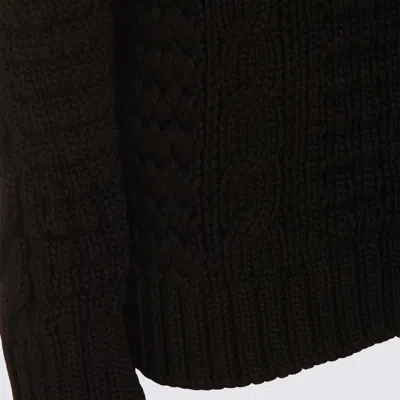 Moncler Genius Edward Enninful Sweaters Blacks And Greys In Black