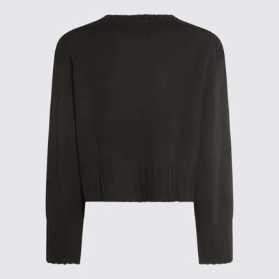 Allude Sweaters Blue And Green In Black