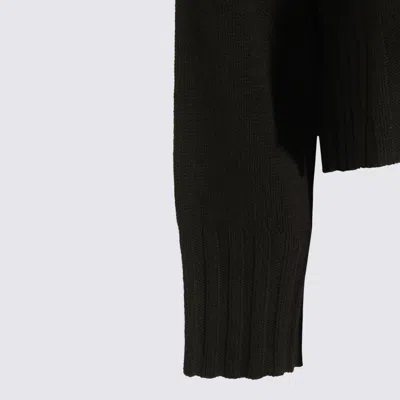 Allude Sweaters Blue And Green In Black