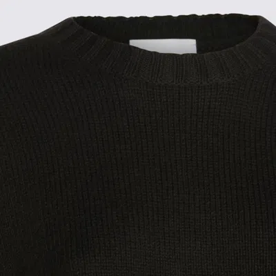 Allude Sweaters Blue And Green In Black