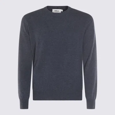 Altea Sweaters Blue And Green In Animal Print