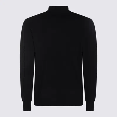 Altea Sweaters Blue And Green In Black