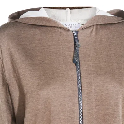 Brunello Cucinelli Sweaters Cioccolato In Brown