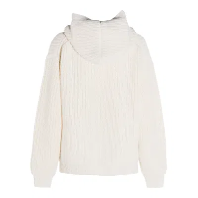 Malo Sweaters Light And Natural In White