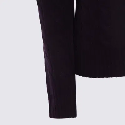 Polo Ralph Lauren Wool And Cashmere Cable-knit Sweater In Black