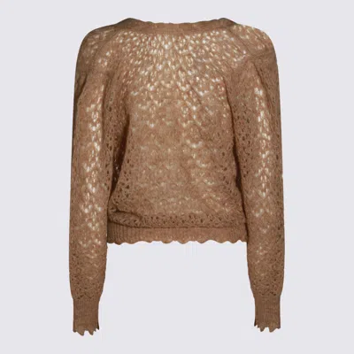 Twinset Sweaters Moonlight In Brown