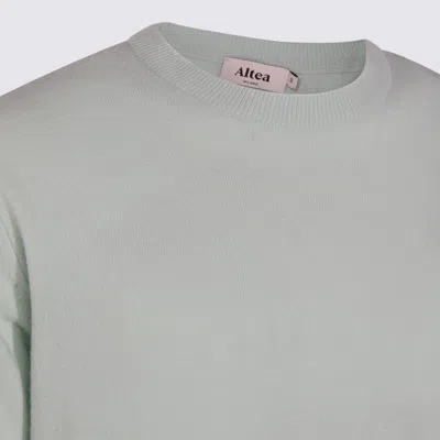 Altea Light Grey Wool Knitwear In Gray