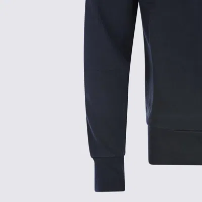 Polo Ralph Lauren Black Cotton Sweatshirt In Black