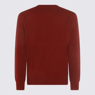Altea Long-sleeve Sweater In Burgundy