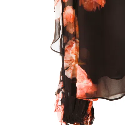 Zimmermann Hypnotic Ruffled Blouse In Black