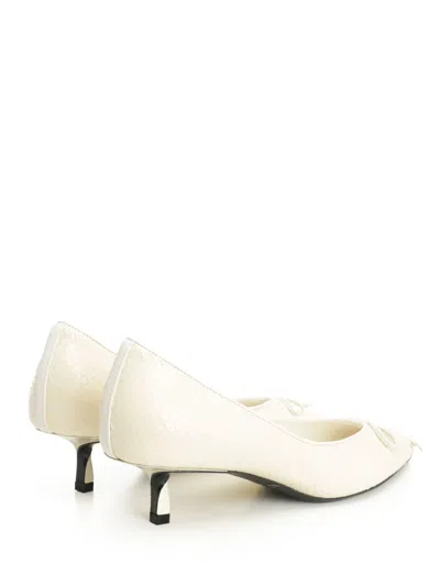 Jacquemus Tourni Décolleté Pumps White In White