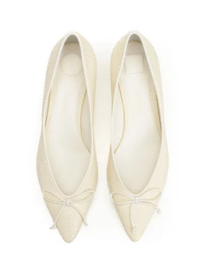 Jacquemus Tourni Décolleté Pumps White In White