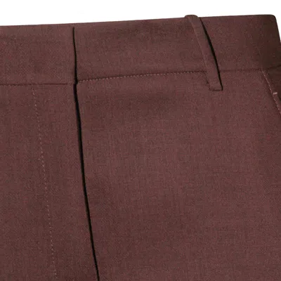 Incotex Elastic-waist Trousers In Brown
