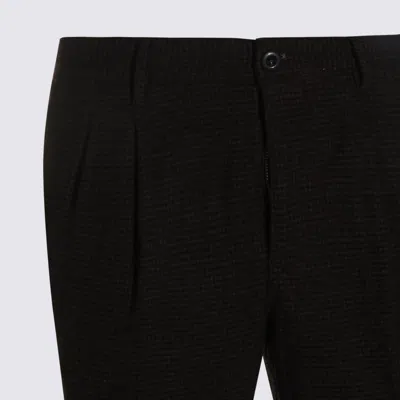 Incotex Trousers In Black