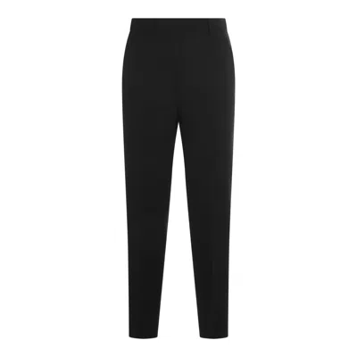 Incotex Black Cotton Pants In Black