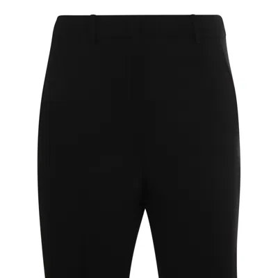 Incotex Black Cotton Pants In Black