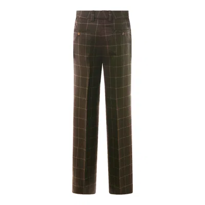 Incotex Trousers In Brown