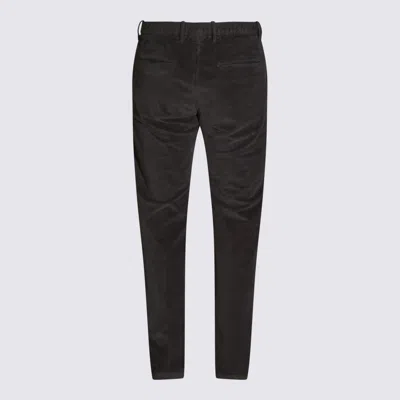 Incotex Casual Trousers With Pockets And Loops In Gray