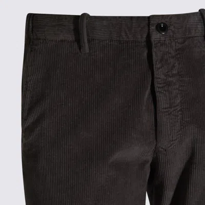 Incotex Casual Trousers With Pockets And Loops In Gray
