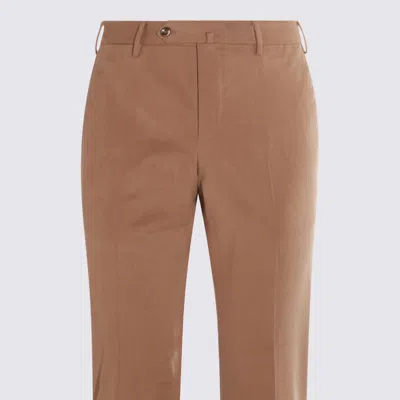 Incotex Trousers In Brown
